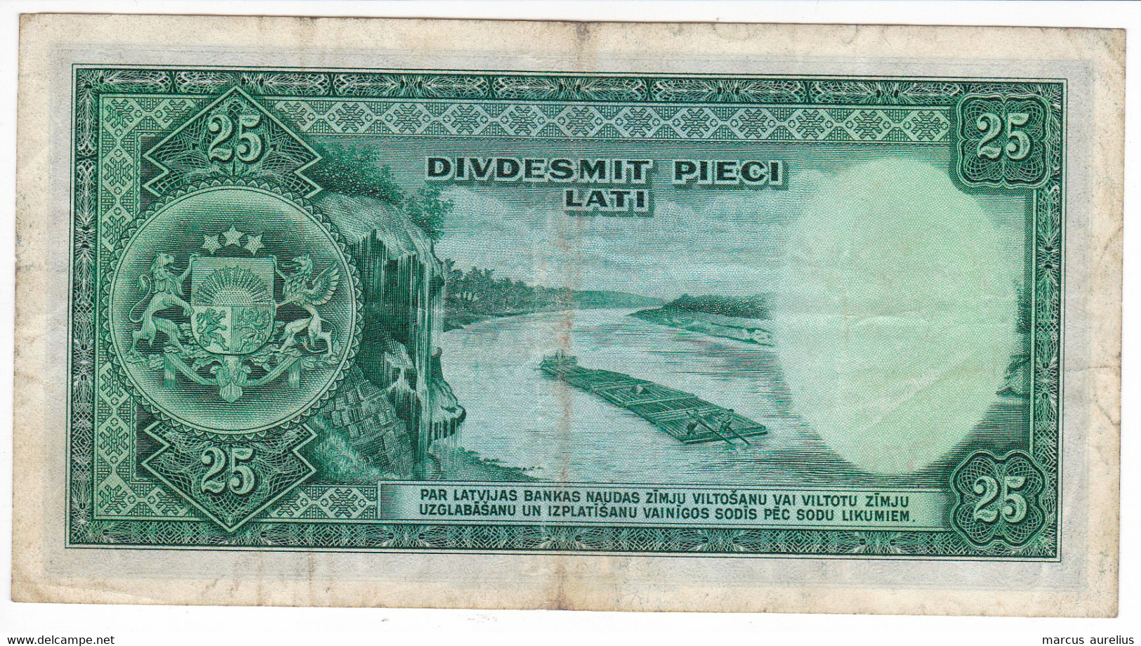 Latvia 25 Latu 1938 B732587 - Latvia