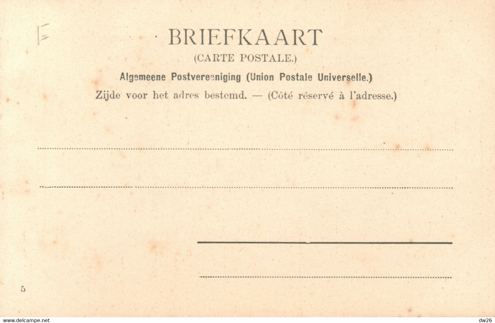 Portrait Homme D'Afrique Du Nord: Kabyle - Illustration Non Signée - Carte Dos Simple Non Circulée - África