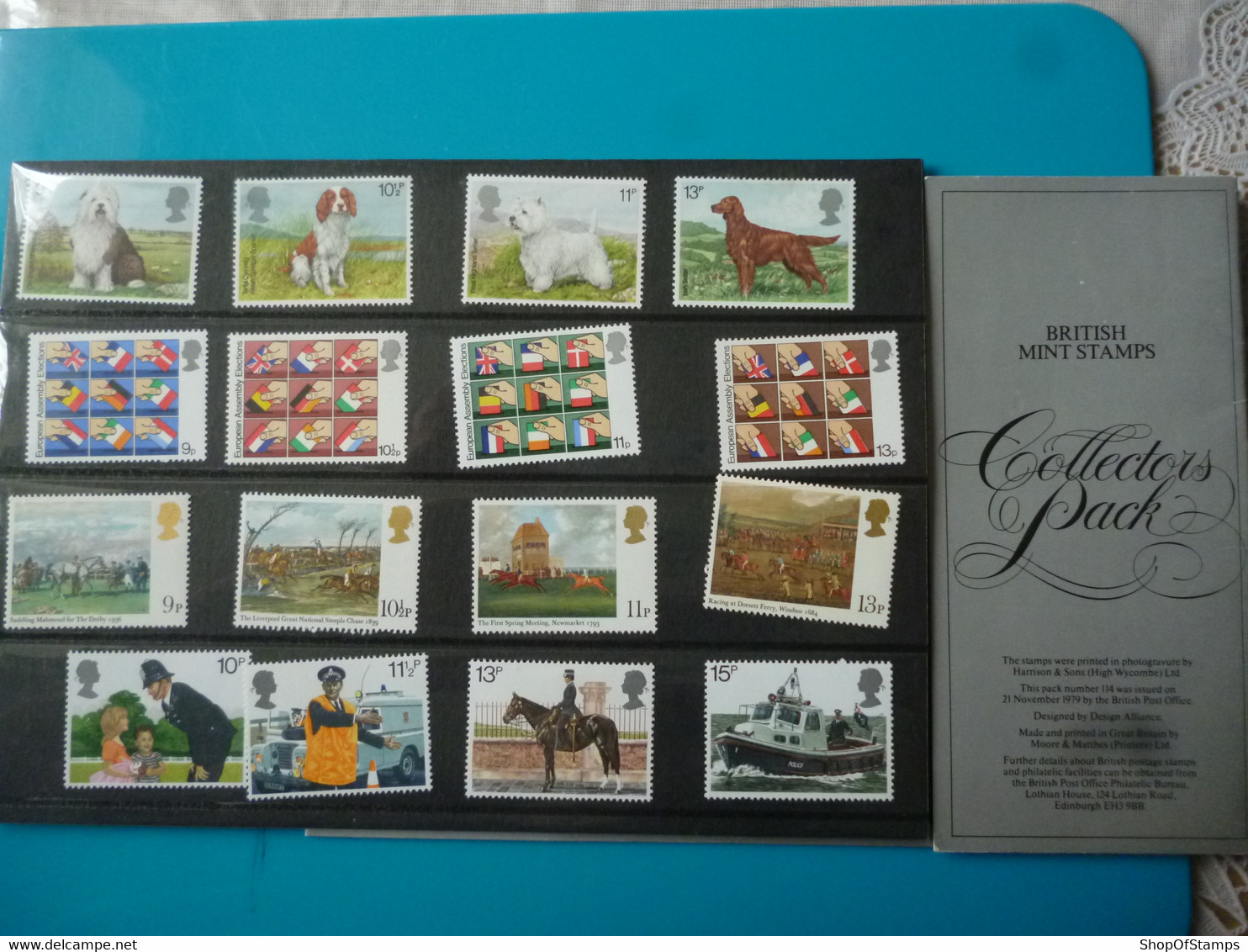 GREAT BRITAIN 1979 COLLECTORS PACK SET MINT - Sheets, Plate Blocks & Multiples