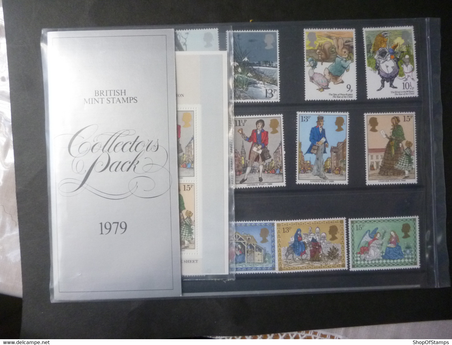 GREAT BRITAIN 1979 YEAR PACK From GPO - Sheets, Plate Blocks & Multiples