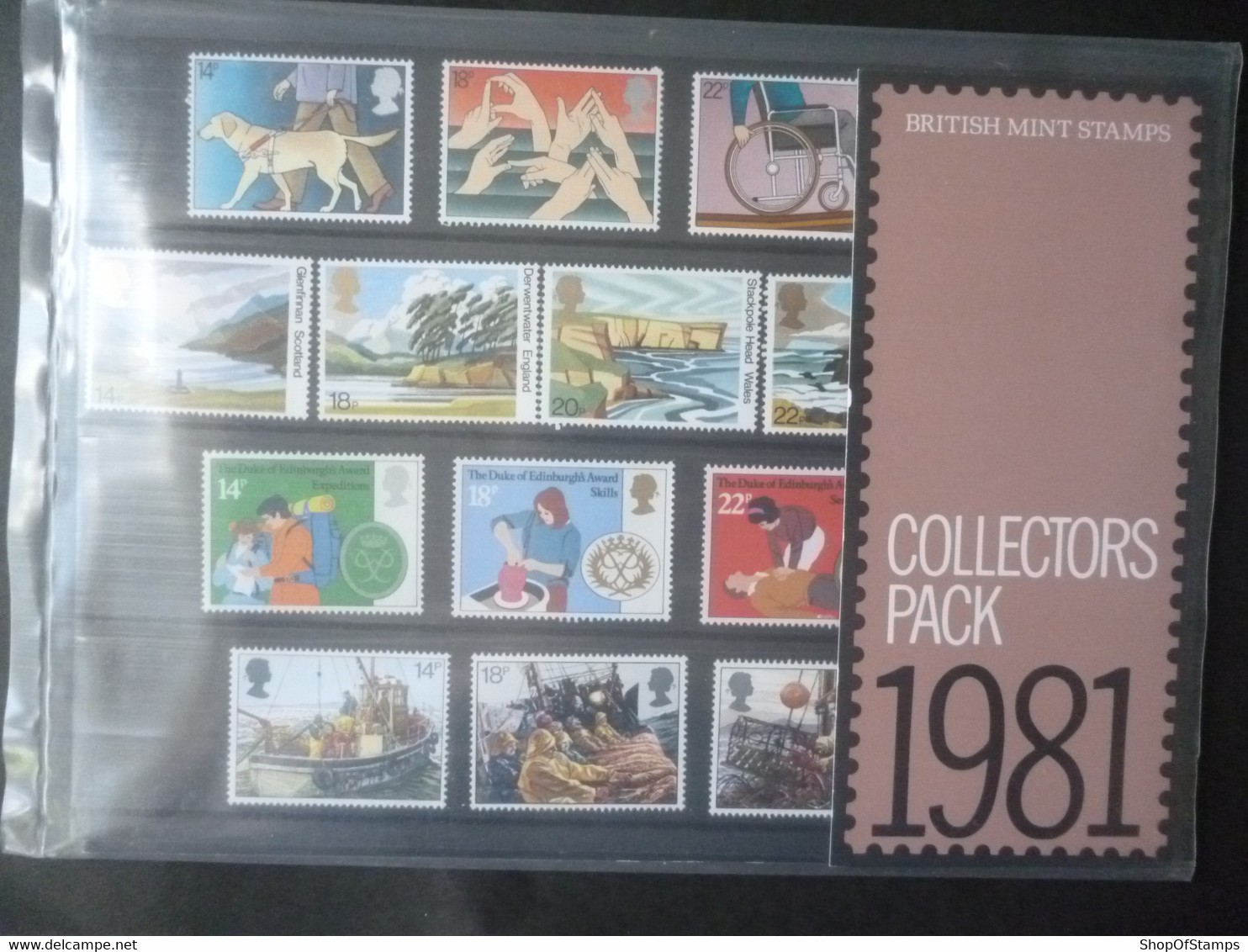 GREAT BRITAIN 1981 YEAR PACK From GPO - Feuilles, Planches  Et Multiples