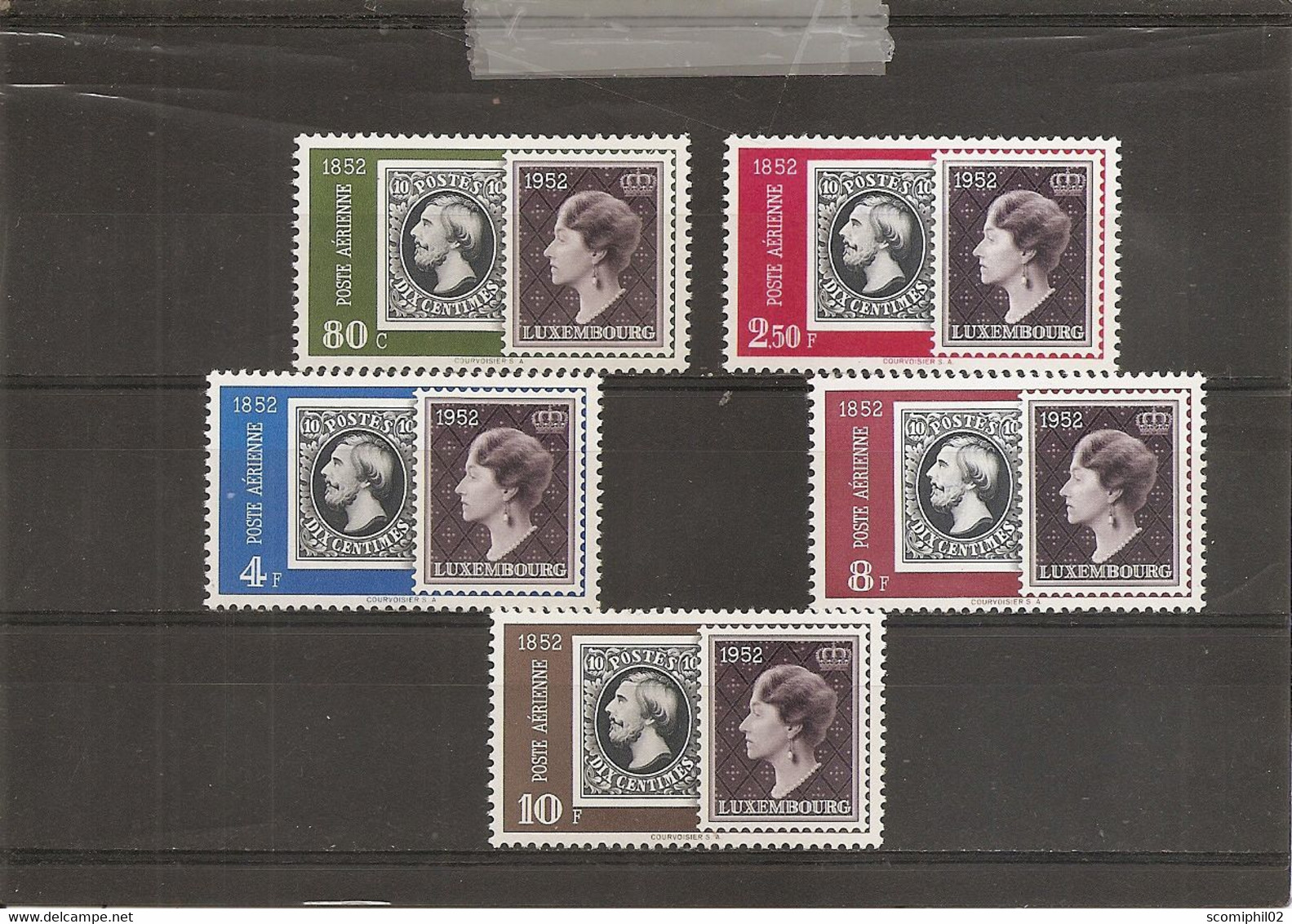 Luxembourg - Timbres Sur Timbres ( PA 16/20 XXX -MNH) - Unused Stamps