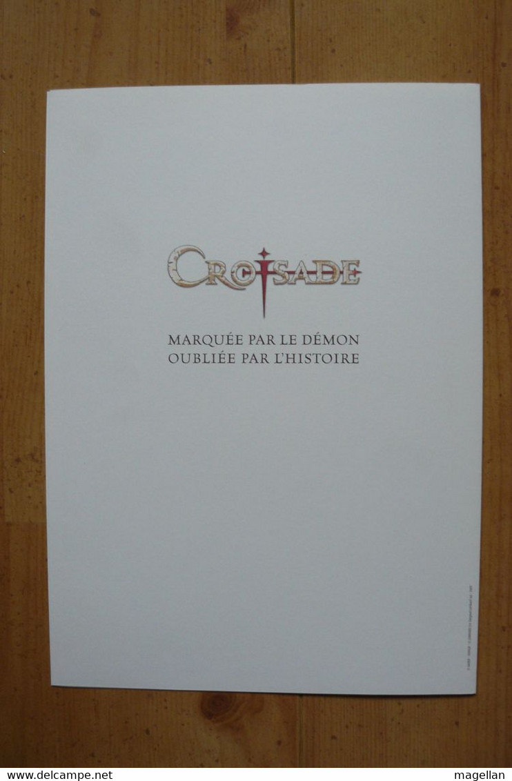 Diptyque - Croisade - Dufaux, Xavier  - Editions Le Lombard 2009 - Voir Scans - Sérigraphies & Lithographies