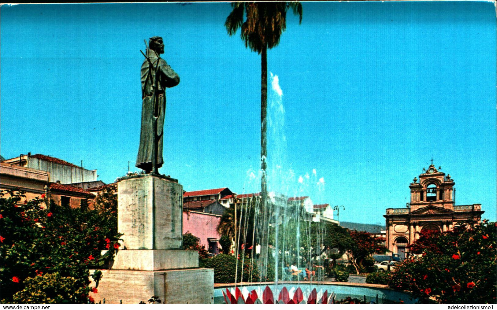 33042) CARTOLINA DI GIARRE-PIAZZA S. FRANCESCO-NUOVA - Trapani