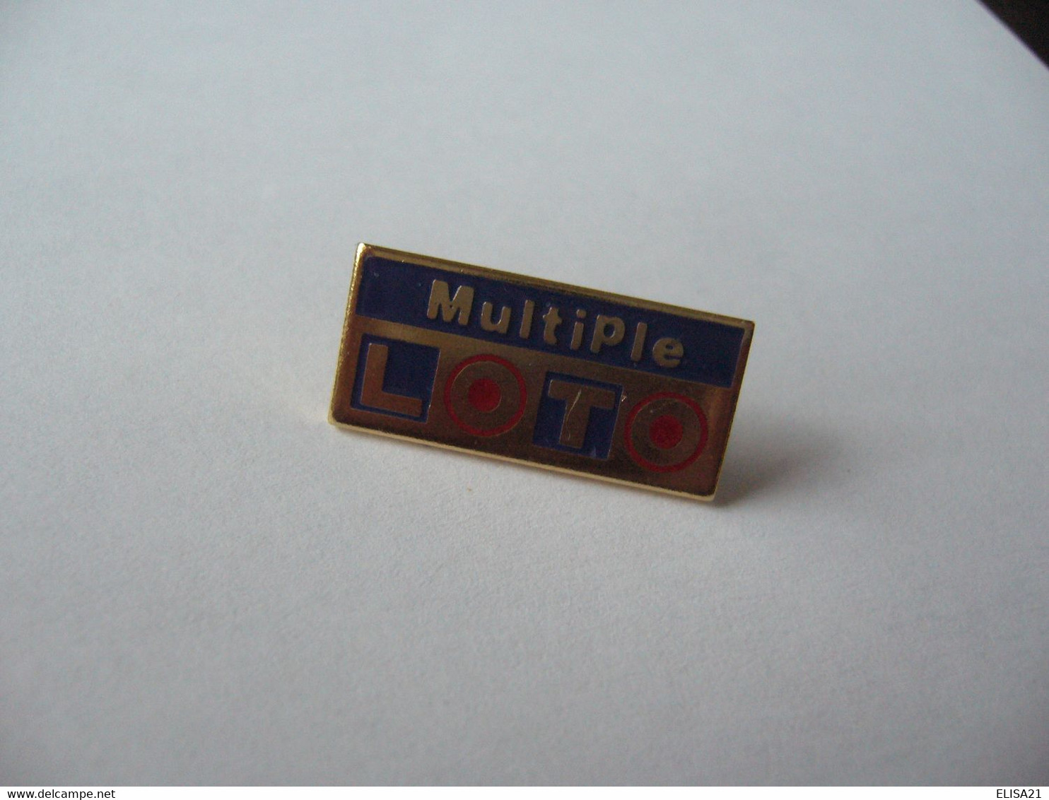 PIN'S PINS PIN PIN’s ピンバッジ  LOTO MULTIPLE BLEU ET ROUGE - Jeux