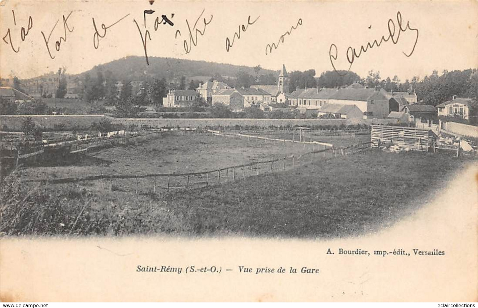 Saint Rémy Les Chevreuse      78        Vue Prise De La Gare               (voir Scan) - St.-Rémy-lès-Chevreuse