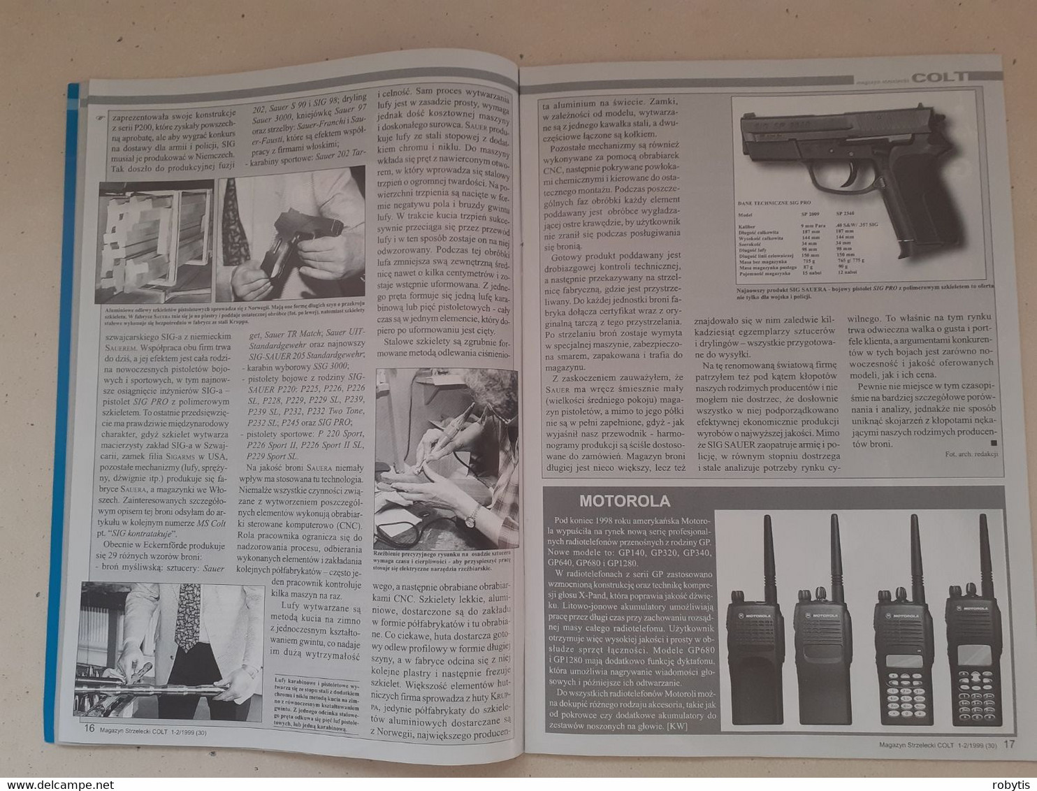 Magazine Weapons  Colt 1999 - Otros & Sin Clasificación