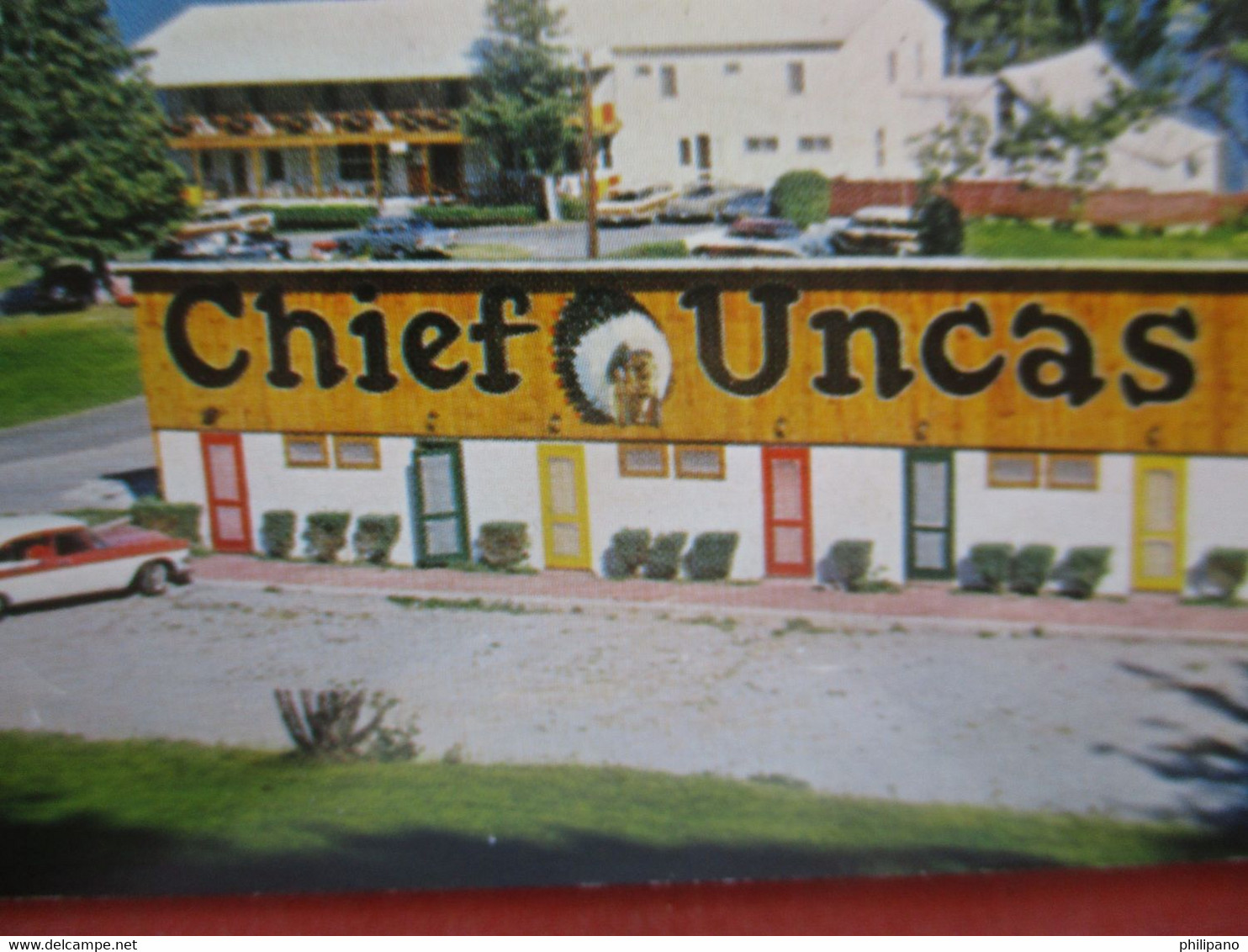 Chief Uncas Motel Lake George  New York     Ref 4654 - Lake George