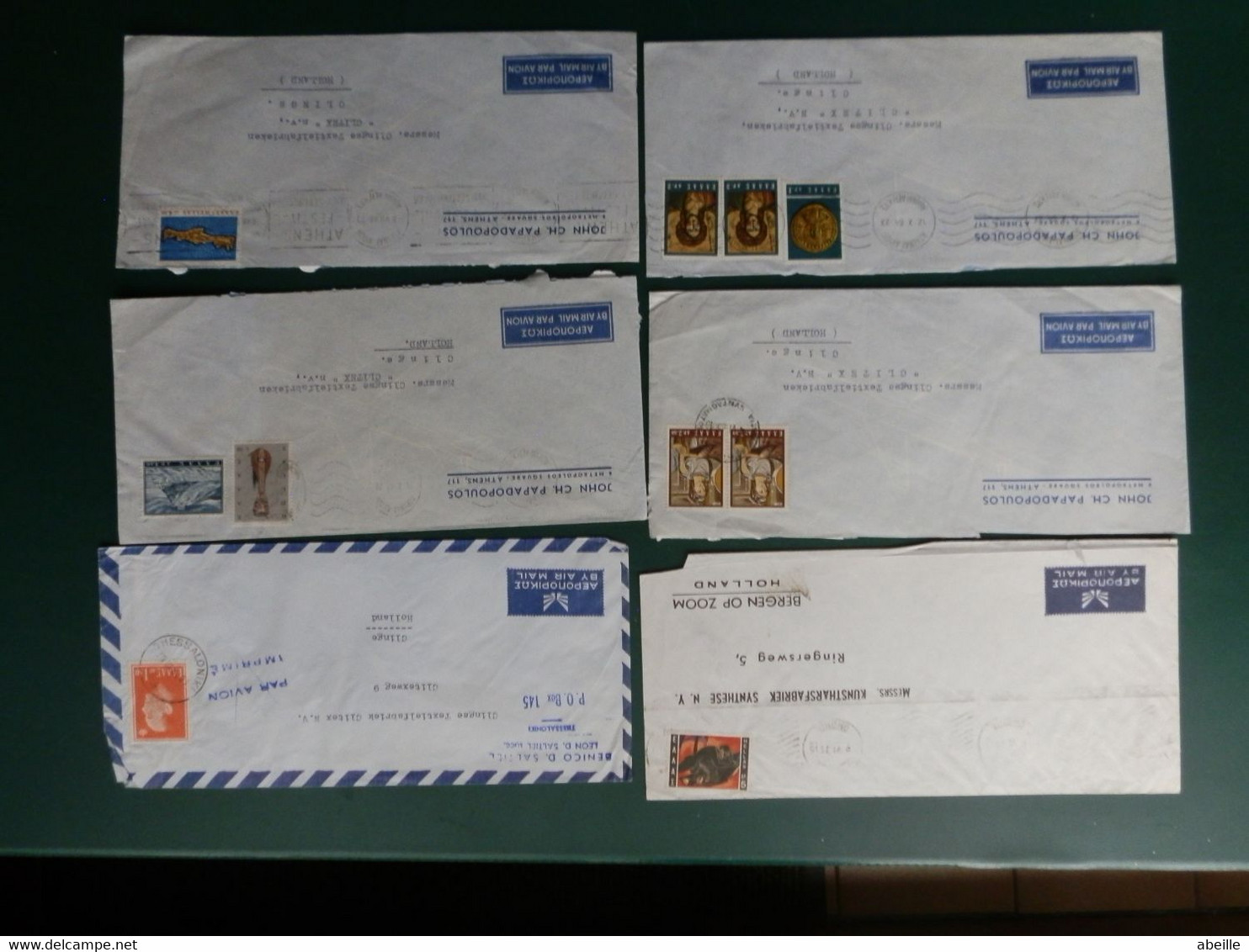 PASTIEKEN BAK 5/LOT4: 15 LETTRES GREECE - Other & Unclassified