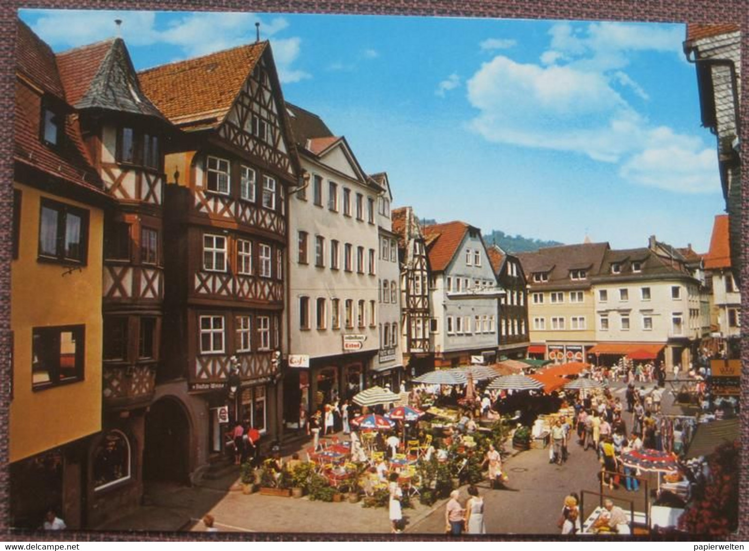 Wertheim (Main-Tauber-Kreis) - Marktplatz - Wertheim