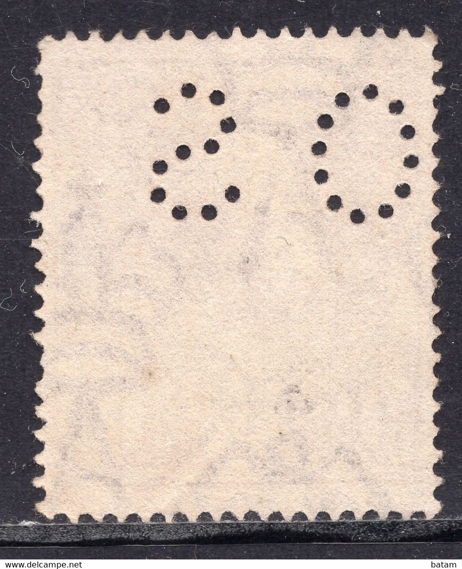 Australia 1915 -1923 - King George V - 1 1/2 - Perfin "OS" - Perforés