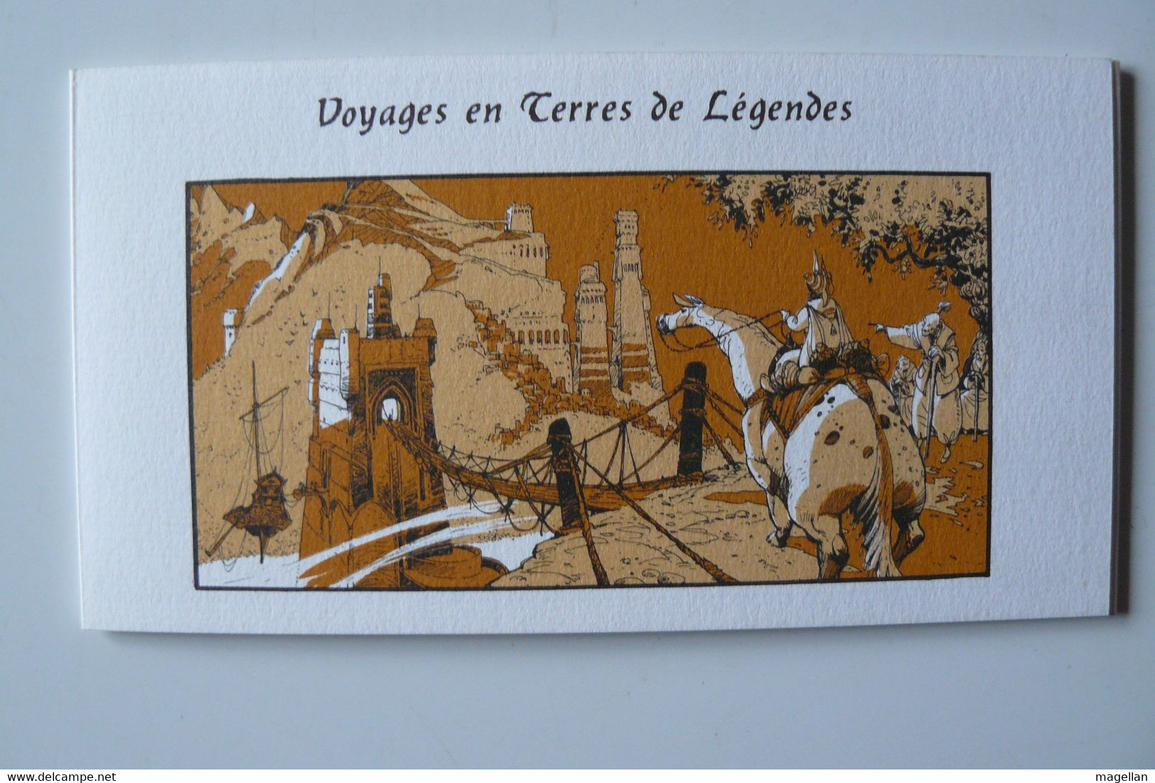 Triptyque - Voyage En Terre De Légendes - Lidwine - Ed. Delcourt 1997 - Screen Printing & Direct Lithography