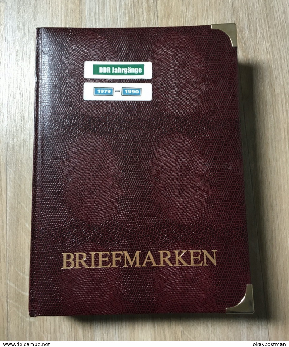 GERMANY-DDR : COLLECTION 1979-1990 IN A BEAUTIFUL ALBUM (64 PAGES) - SEE 51 PHOTOS - Collections (with Albums)
