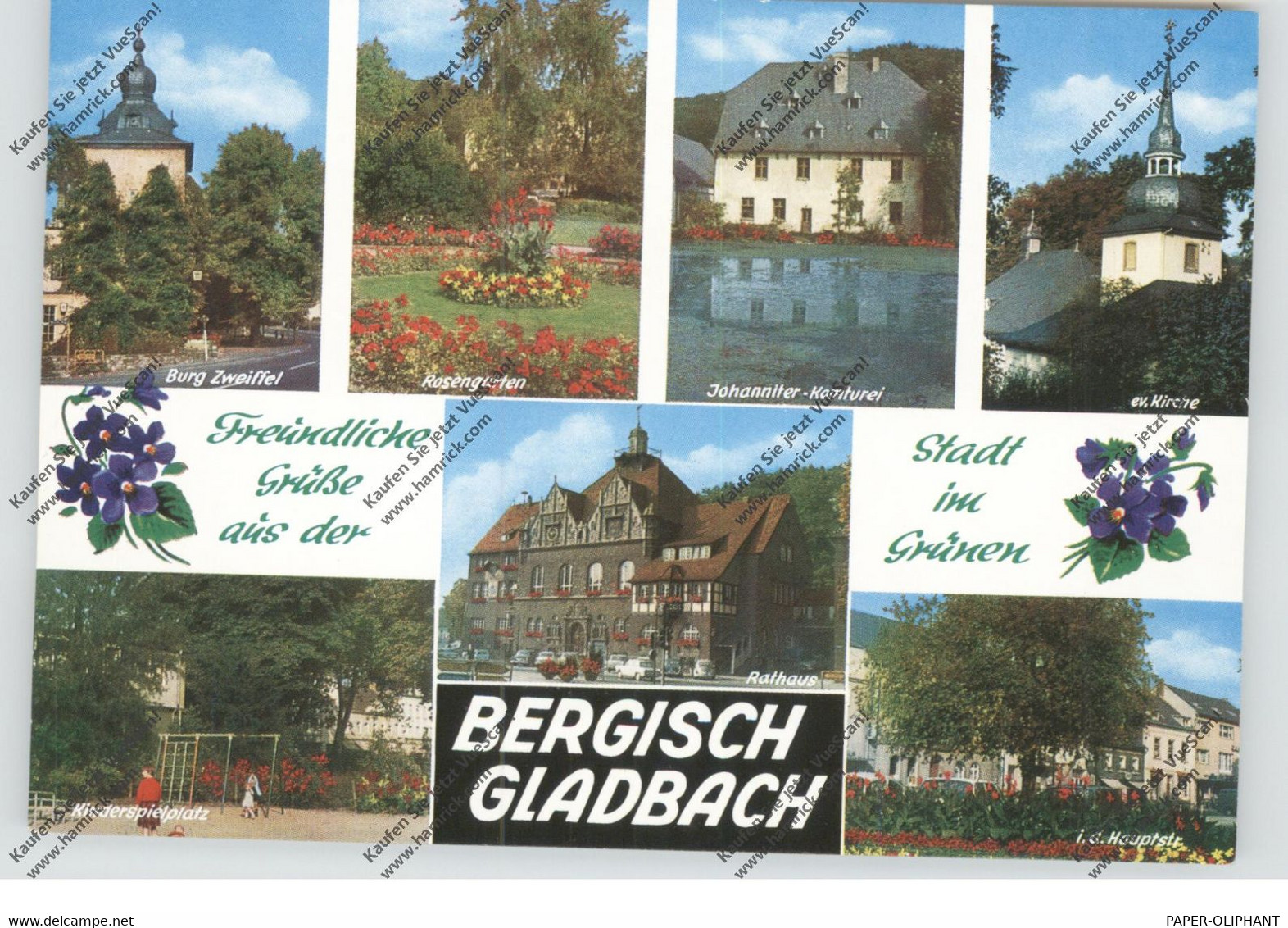 5060 BERGISCH GLADBACH, Mehrbild - AK - Bergisch Gladbach