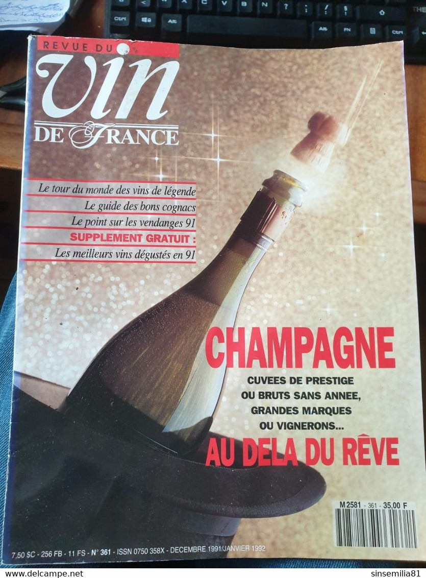 Revue Du Vin De France 361 Champagne - Cooking & Wines