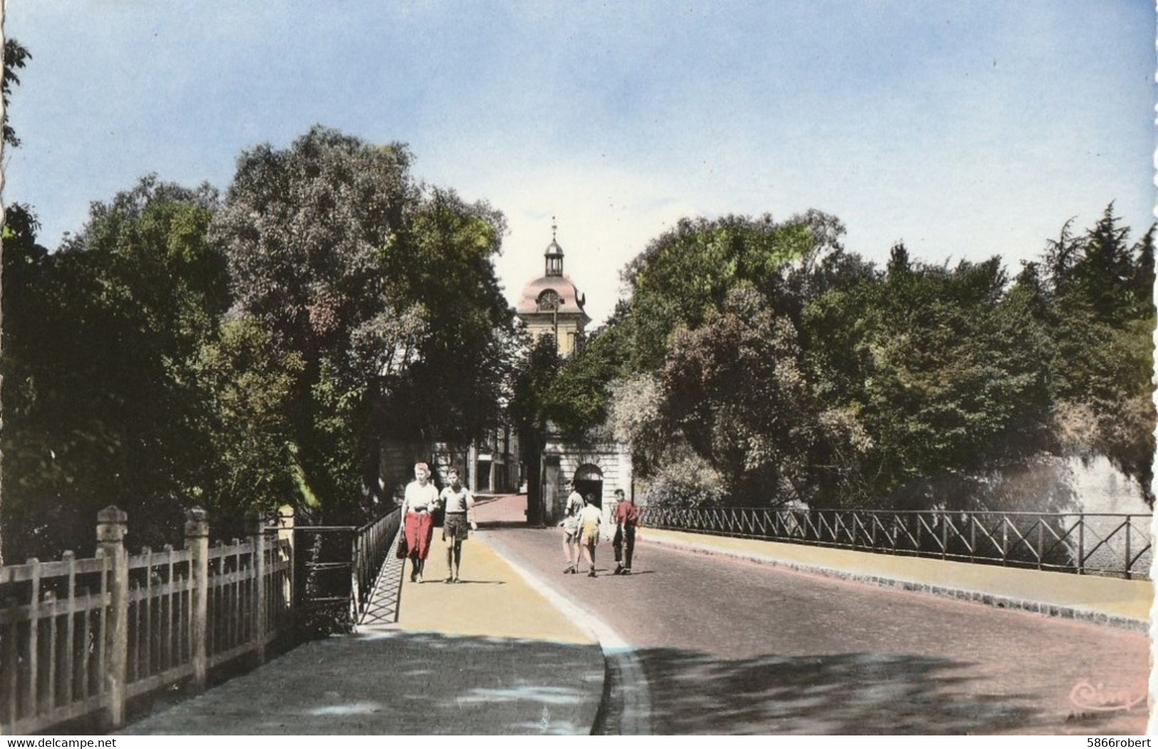 CARTE POSTALE ORIGINALE PHOTO 09CM/14CM DENTELEE : LE QUESNOY  LE PONT DE LA PORTE FAUROEULX  NORD (59) - Le Quesnoy