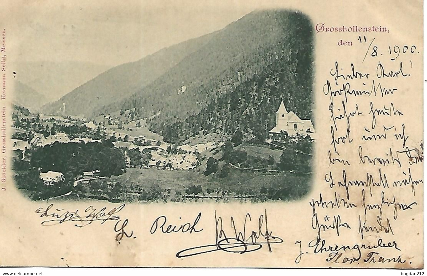 1900 - GROSSHOLLENSTEIN , Gute Zustand, 2 Scan - Waidhofen An Der Ybbs