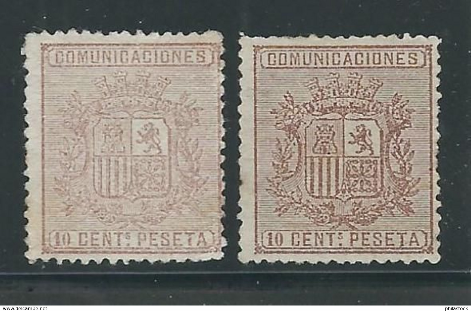 ESPAGNE  N° 151 * 2 Nuances - Unused Stamps