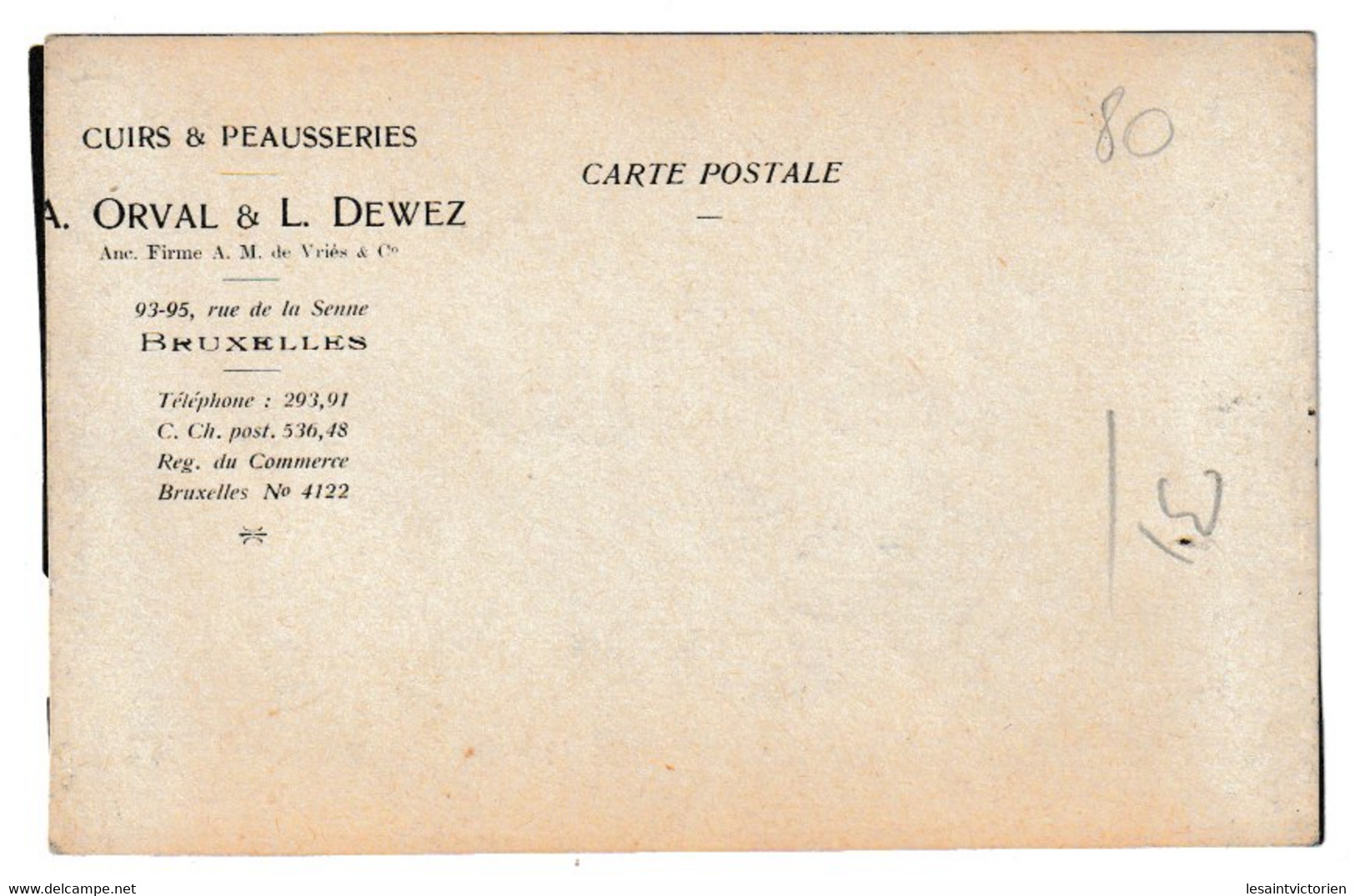 EREZEE CARTE DESSIN LIRE AU MIROIR JUILLET 1931 CUIRS ET PEAUSSERIES ORVAL ET L.DEWEZ - Erezée
