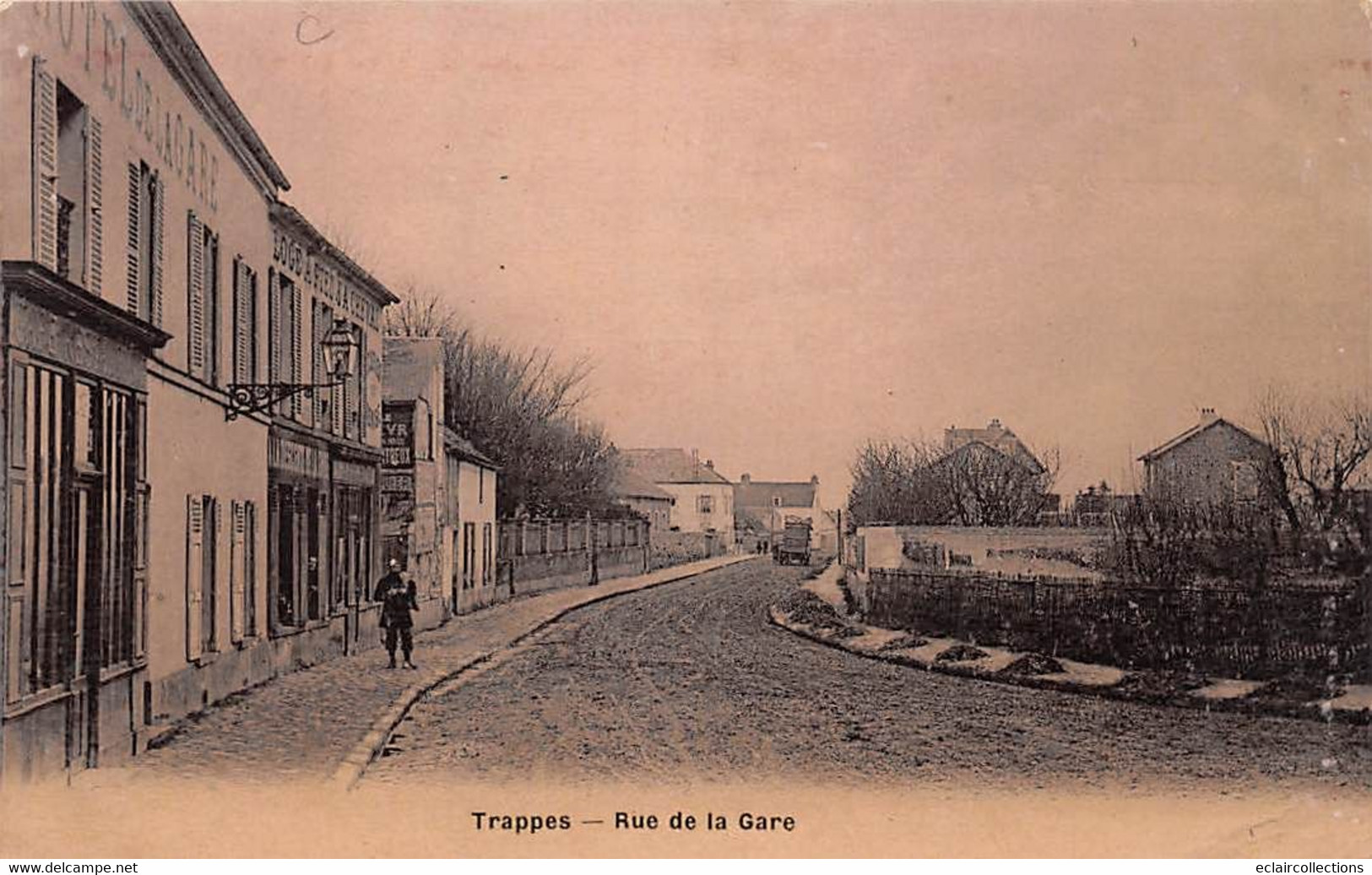 Trappes           78            Rue De La Gare        ( Voir Scan) - Trappes