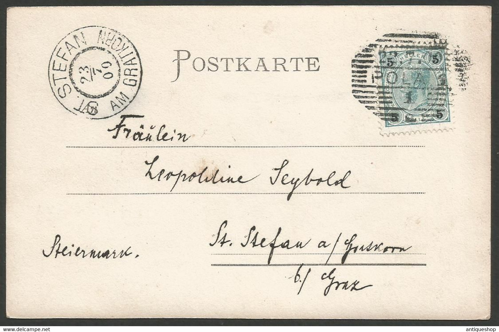 Austria-----St. Stefan Am Gratkorn-----old Postcard - Gratkorn
