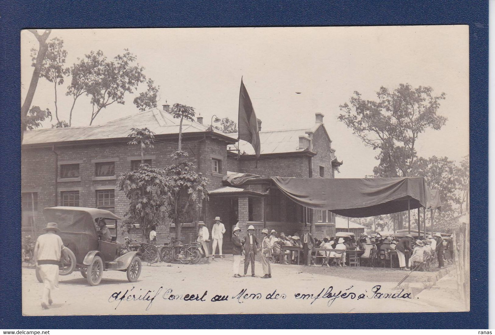 CPA Congo Belge PANDA Carte Photo Voir Dos - Belgisch-Congo