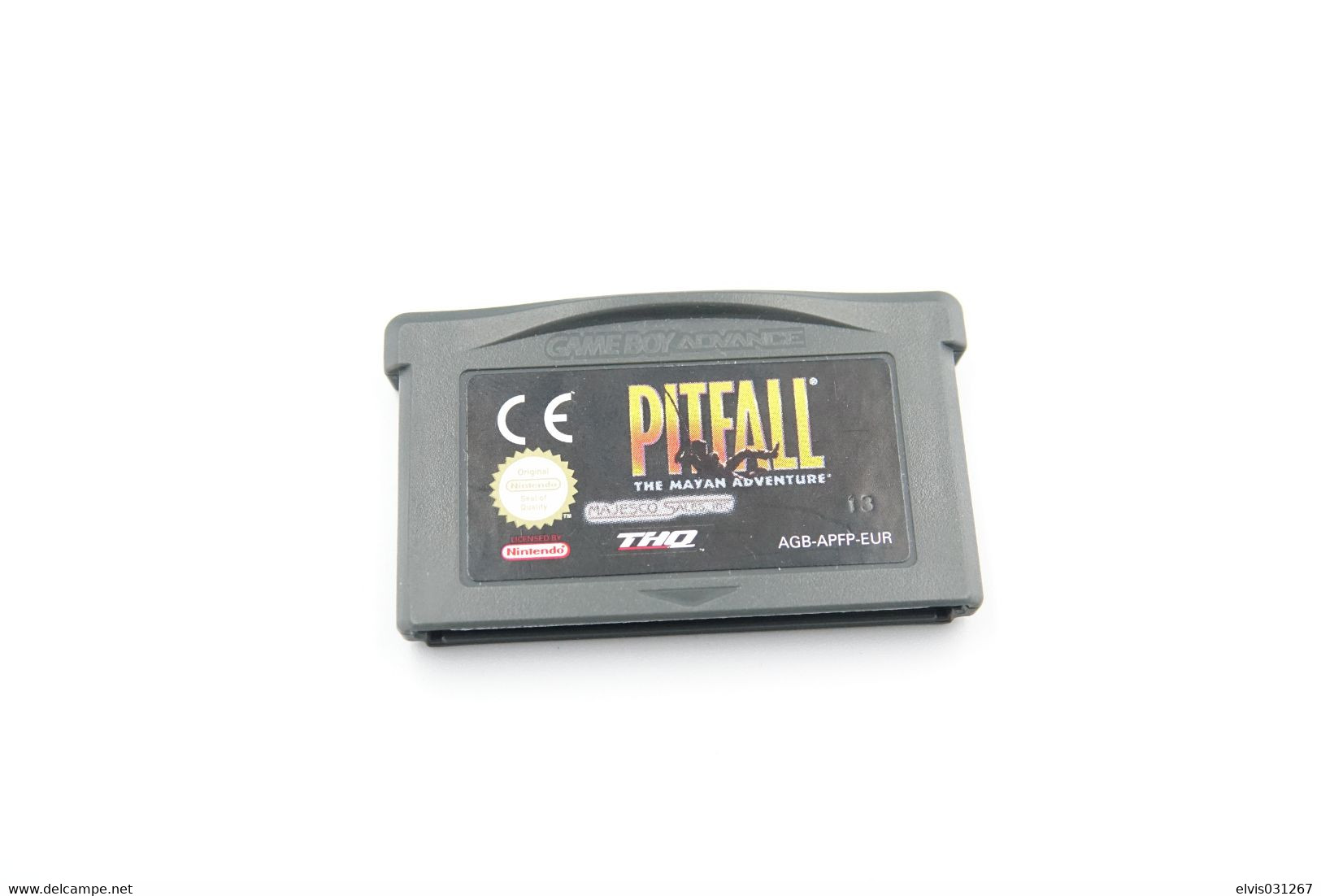 NINTENDO GAMEBOY ADVANCE: PITFALL THE MAYAN ADVENTURE - THQ - 1994 - Game Boy Advance