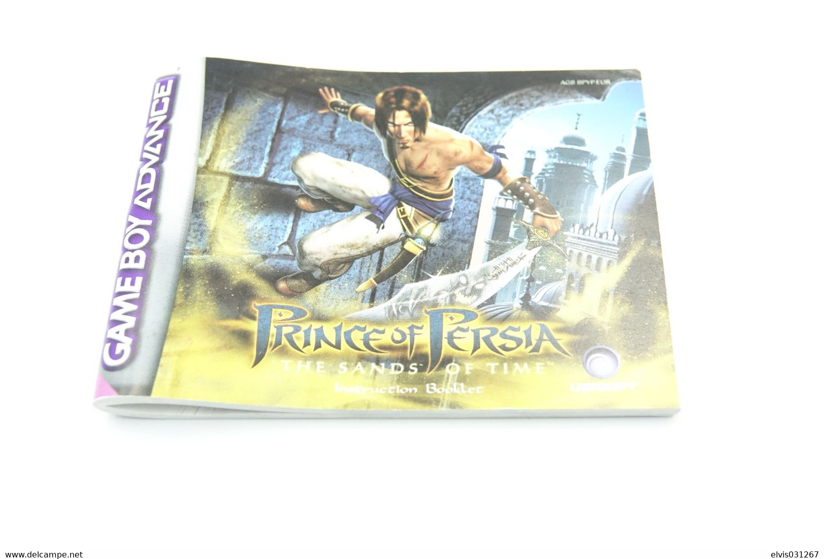 NINTENDO GAMEBOY ADVANCE: PRINCE OF PERSIA THE SANDS OF TIME WITH BOOKLET - UBISOFT - 2003 - Game Boy Advance