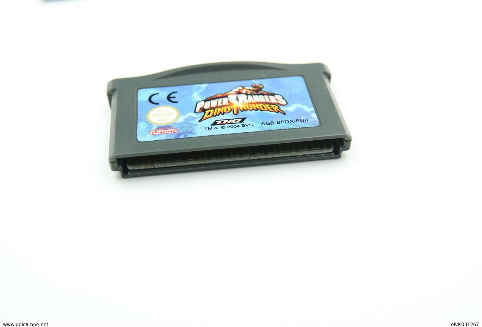 NINTENDO GAMEBOY ADVANCE: POWER RANGERS DINO THUNDER WITH BOOKLET - THQ - 2004 - Game Boy Advance