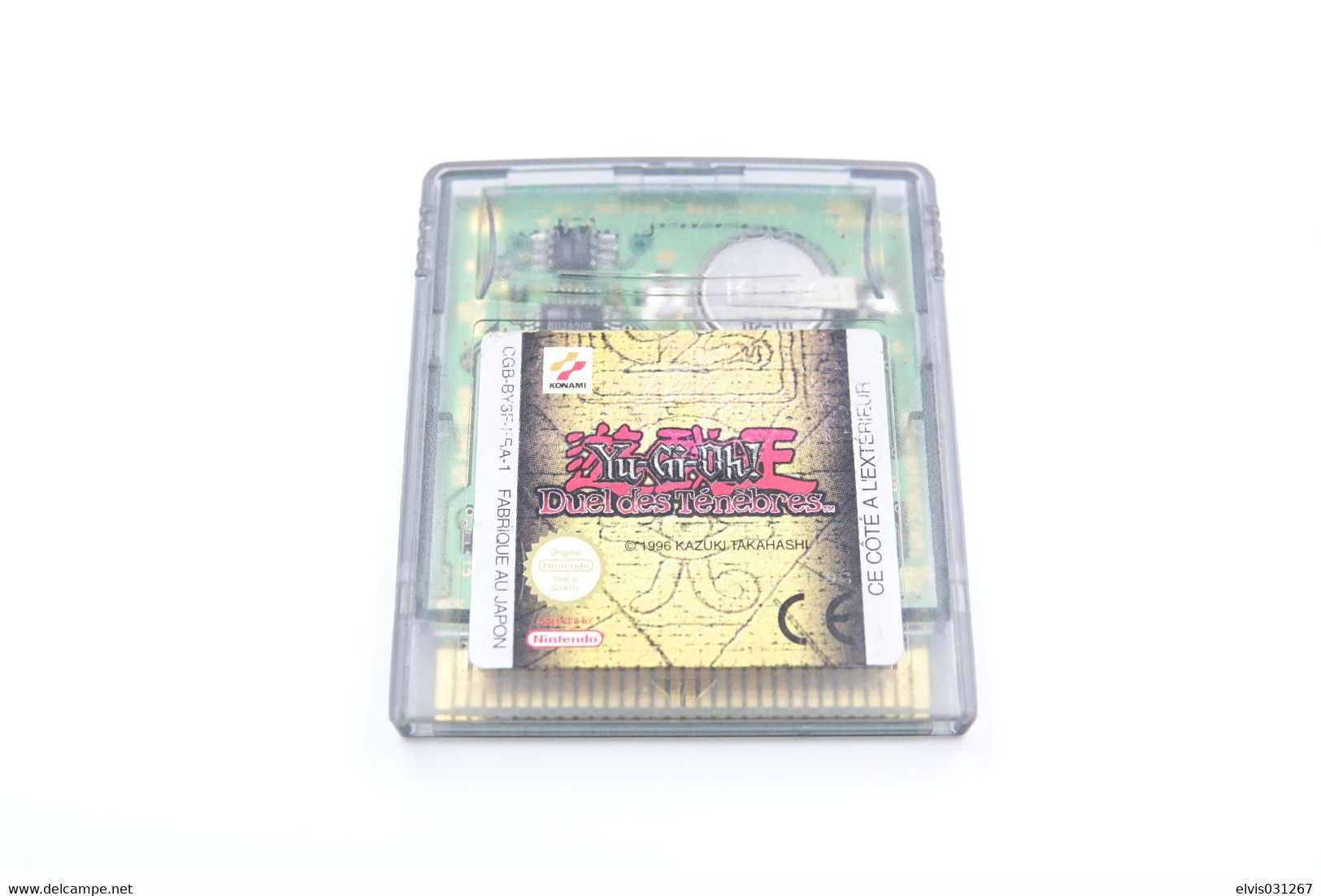 NINTENDO GAMEBOY COLOR : YU-GI-OH DUEL DES TENEBRES - KONAMI - 1998 - Game Boy Color