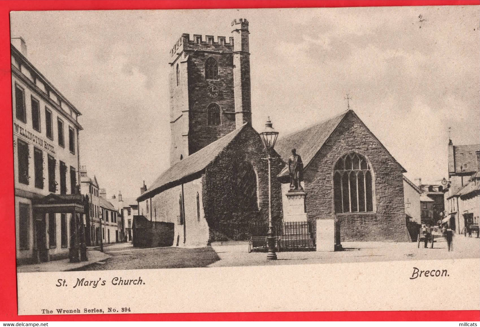 BRECONSHIRE   BRECON  ST MARY'S CHURCH - Breconshire