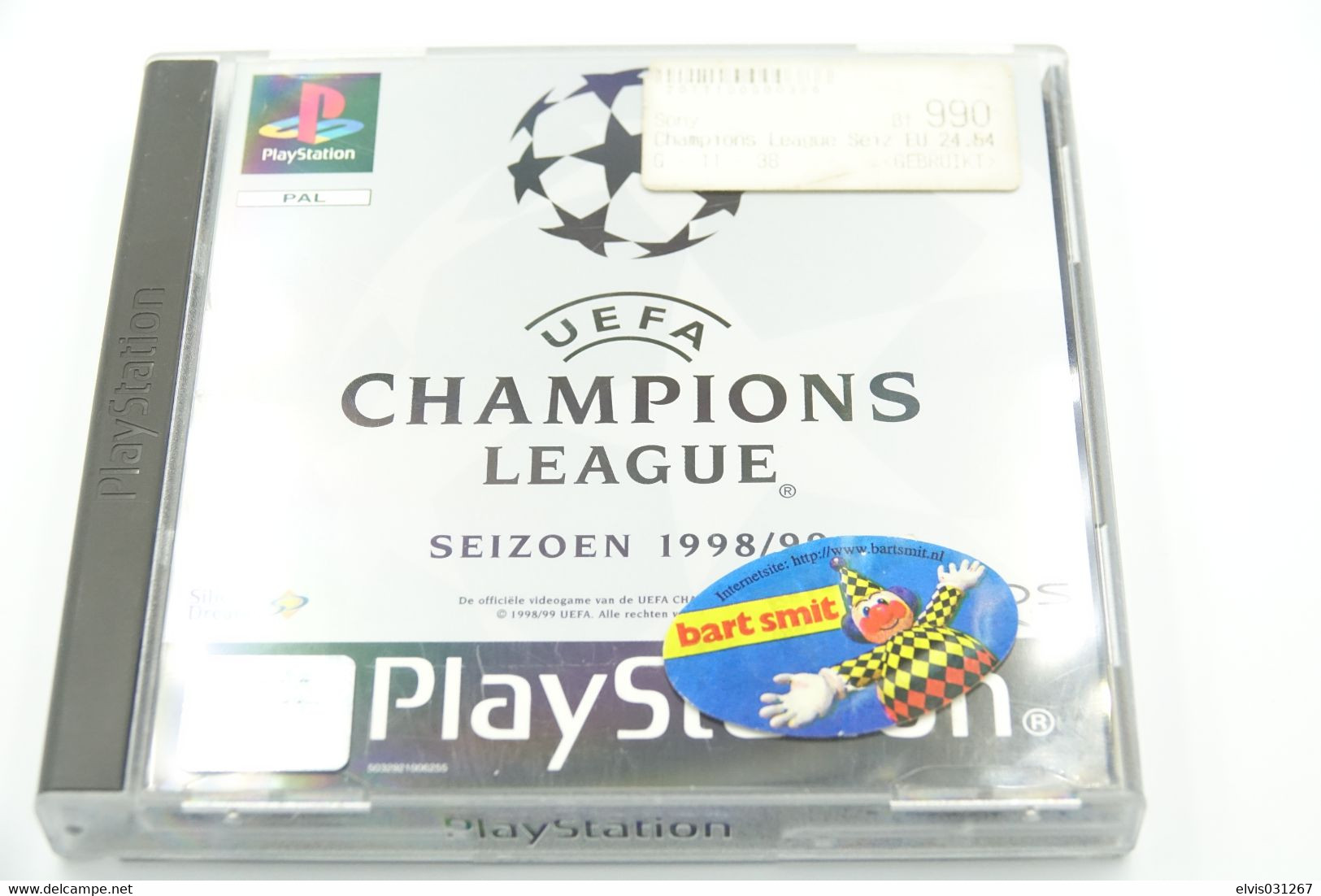 SONY PLAYSTATION ONE PS1 : UEFA CHAMPIONS LEAGUE 1998-99 - Playstation