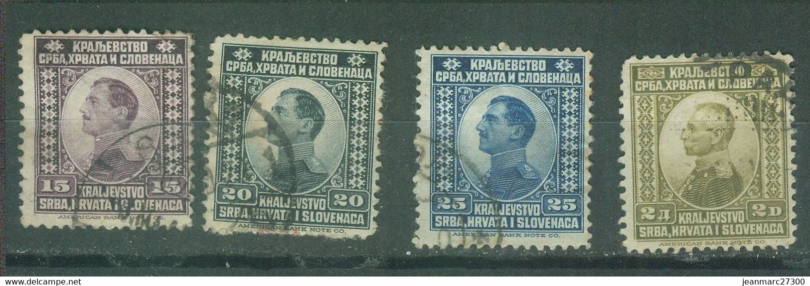Yougoslavie YT N°  132 133 134 139 - Autres & Non Classés