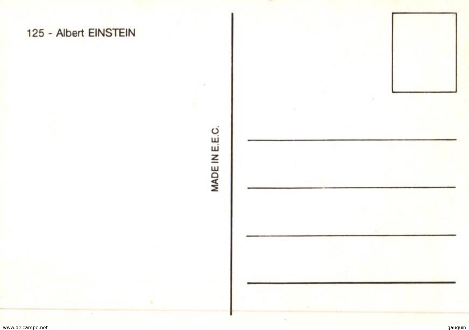 CPM - Albert EINSTEIN … - Premio Nobel