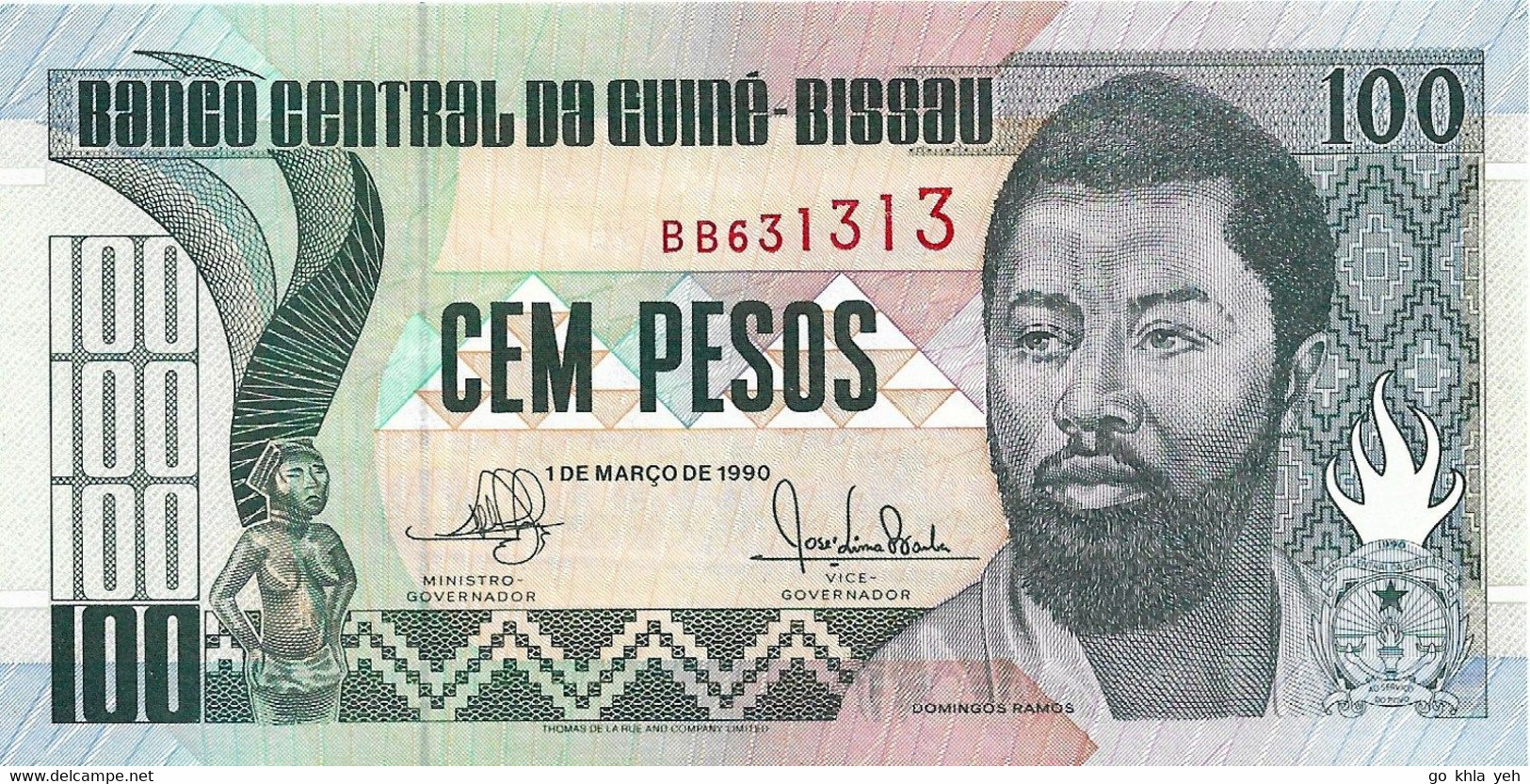 GUINEE-BISSAU 1990 100 Peso -  P11  Neuf - UNC - Guinee-Bissau