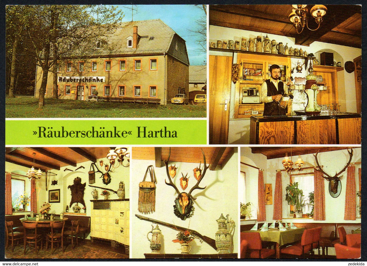 E8145 - TOP Hartha Räuberschänke Gaststätte - Bild Und Heimat Reichenbach - Hartha