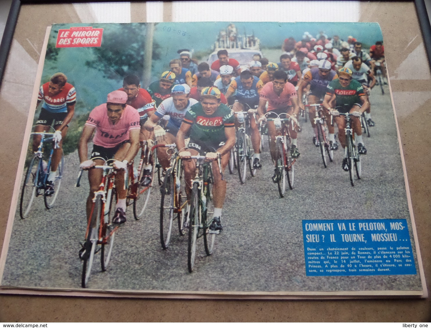 Le TOUR 64 Edité Par Le Miroir Des Sports / Supplement Au N° 1021 Du 1 Juin 1964 ( Voir Photos ) ! - Cyclisme