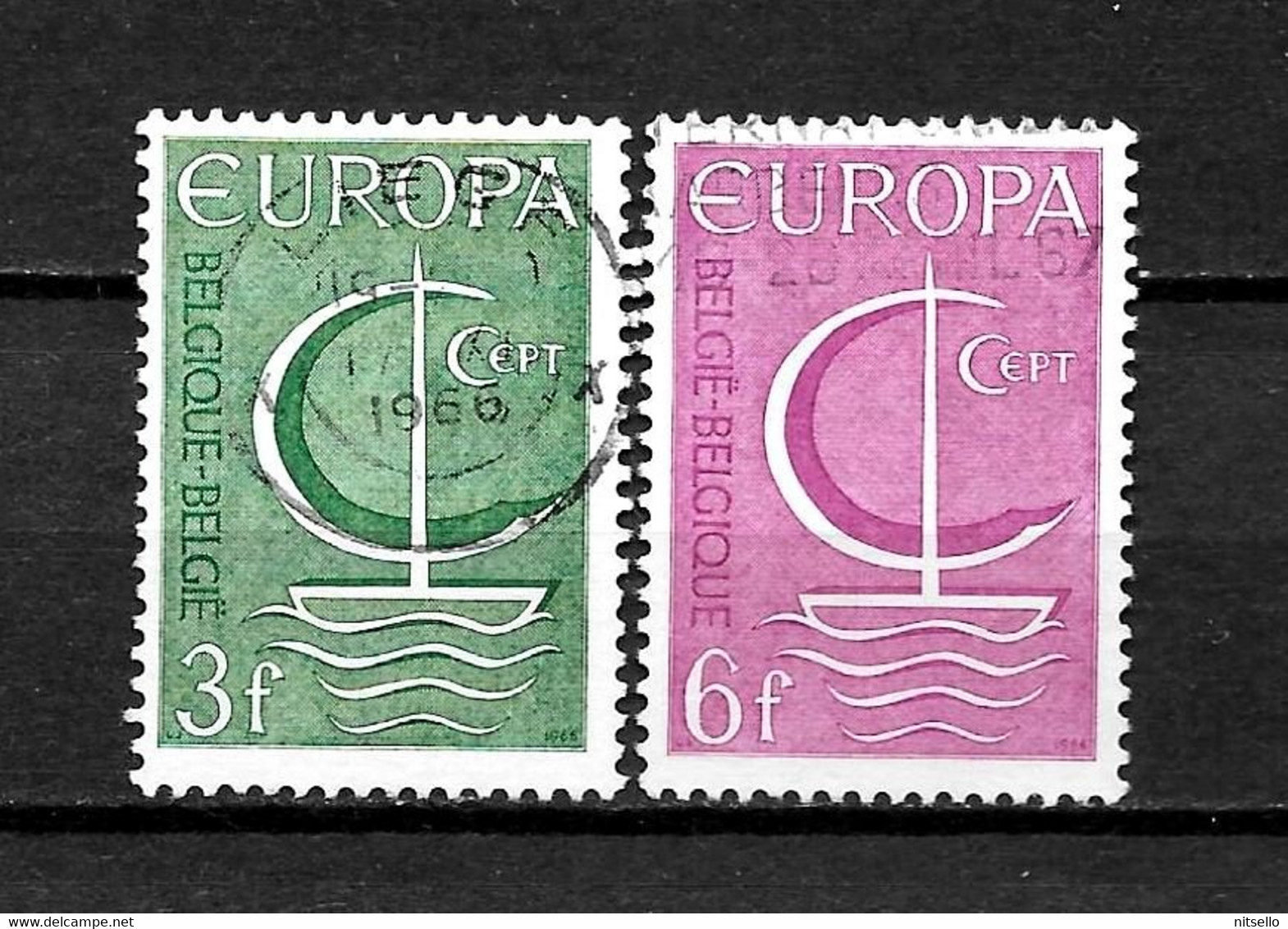 LOTE 2179 /// BELGICA  TEMA EUROPA // YVERT Nº: 1389/90   ¡¡¡ OFERTA - LIQUIDATION - JE LIQUIDE !!! - Used Stamps