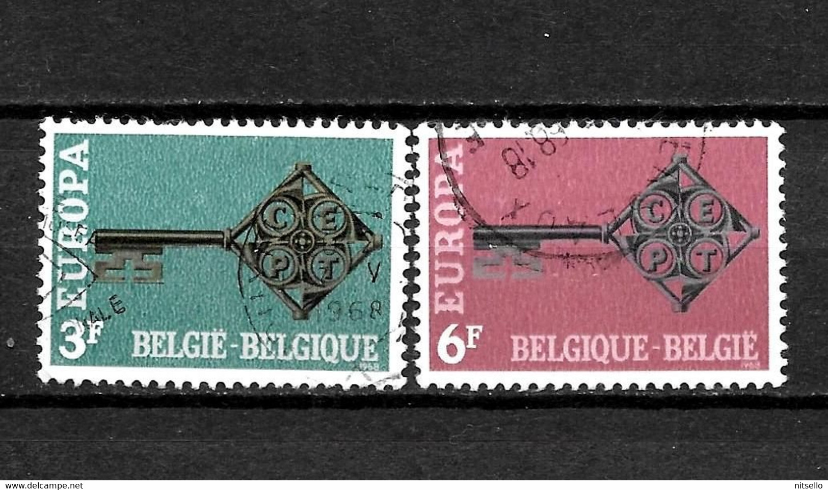 LOTE 2179 /// BELGICA  TEMA EUROPA // YVERT Nº: 1452/53   ¡¡¡ OFERTA - LIQUIDATION - JE LIQUIDE !!! - Used Stamps
