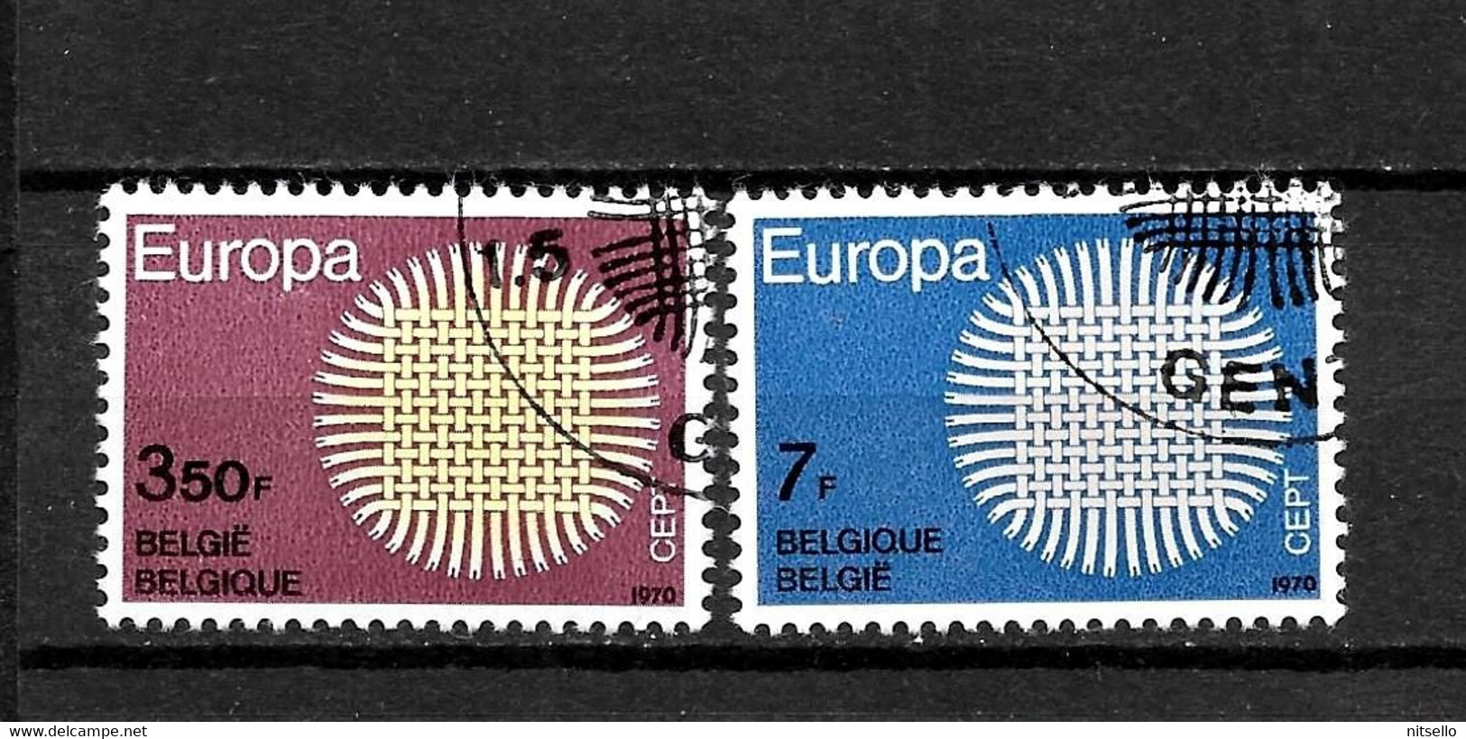 LOTE 2179 /// BELGICA  TEMA EUROPA // YVERT Nº: 1530/31   ¡¡¡ OFERTA - LIQUIDATION - JE LIQUIDE !!! - Used Stamps