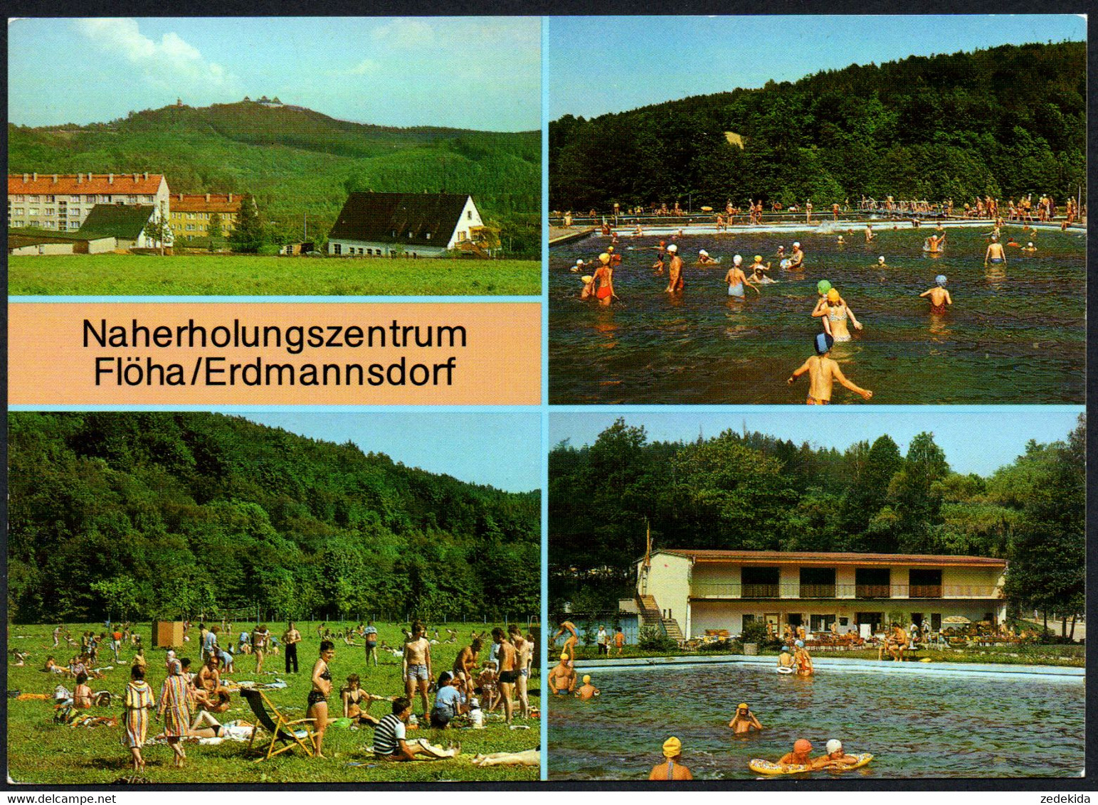E8164 - TOP Flöha Naherholungszentrum - Bild Und Heimat Reichenbach - Floeha