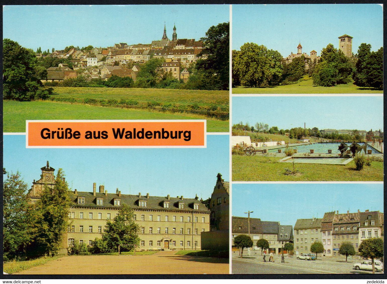 E8176 - TOP Waldenburg - Bild Und Heimat Reichenbach - Waldenburg (Sachsen)