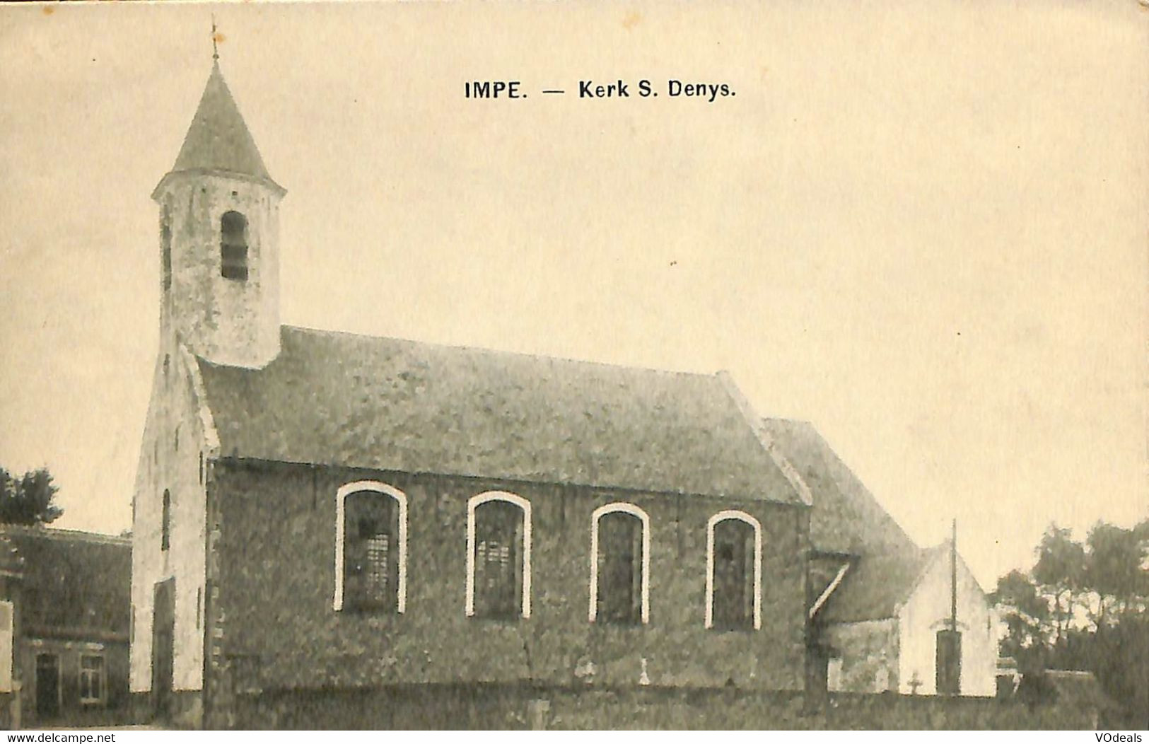 034 016 - CPA - Belgique - Impe - Kerk S. Denys - Lede