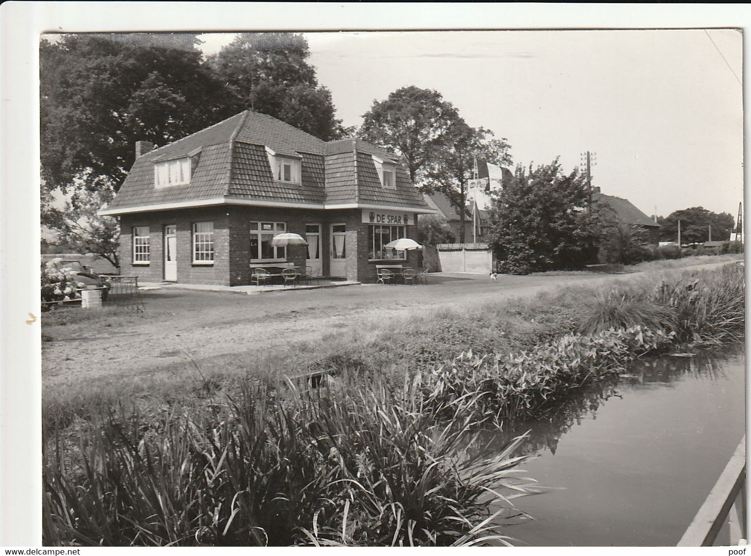 Bree : Kanaalkom / Café " De Spar " --- Z-Willemsvaart ( Foto Thill 1963 ) - Bree