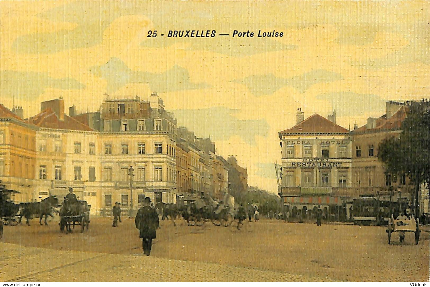 034 040 - CPA - Belgique - Bruxelles - Porte Louise - Squares