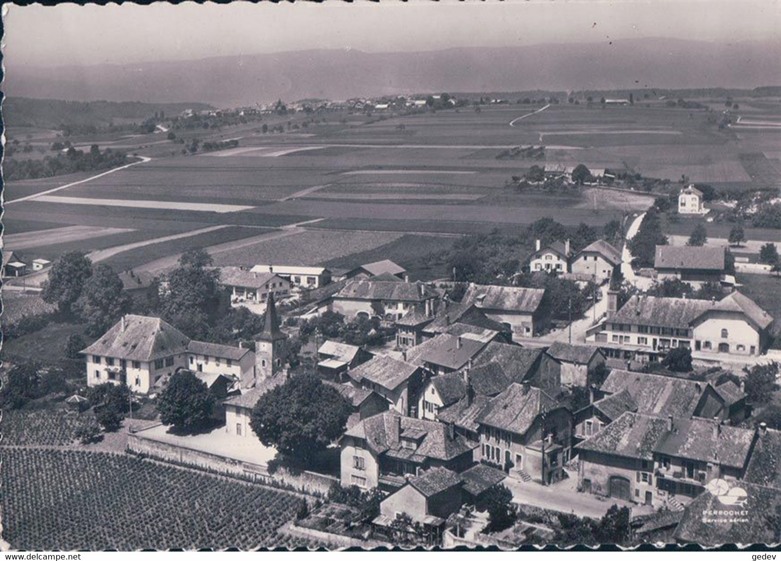 Lavigny VD Vu D'avion (1312) - Lavigny