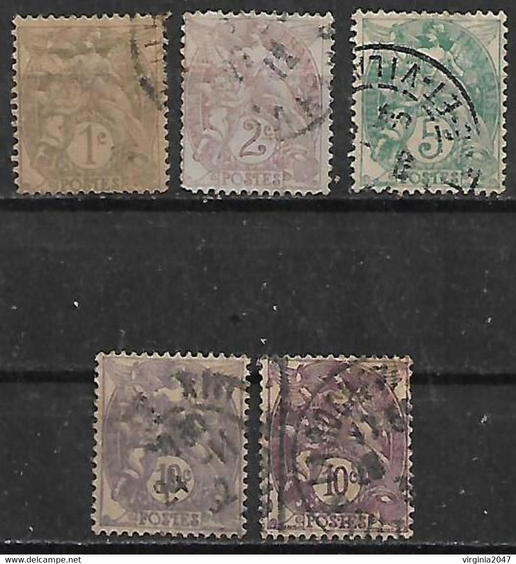 1900 Francia 5v. - Altri & Non Classificati