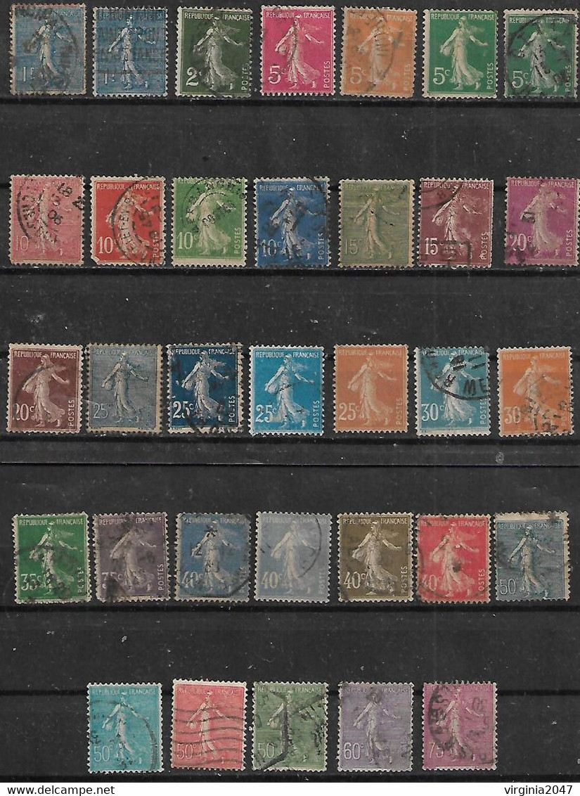 1903-12 Francia 33v. - Other & Unclassified