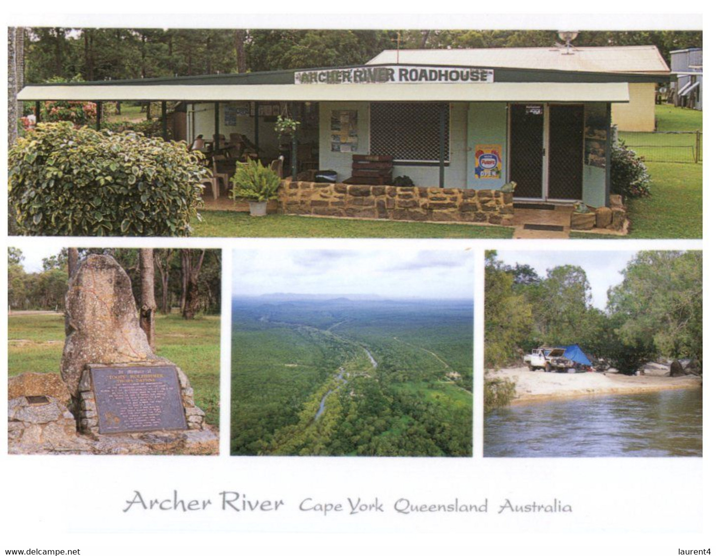 (HH 26) Australia - QLD - Archer River (with Memorial) - Unclassified