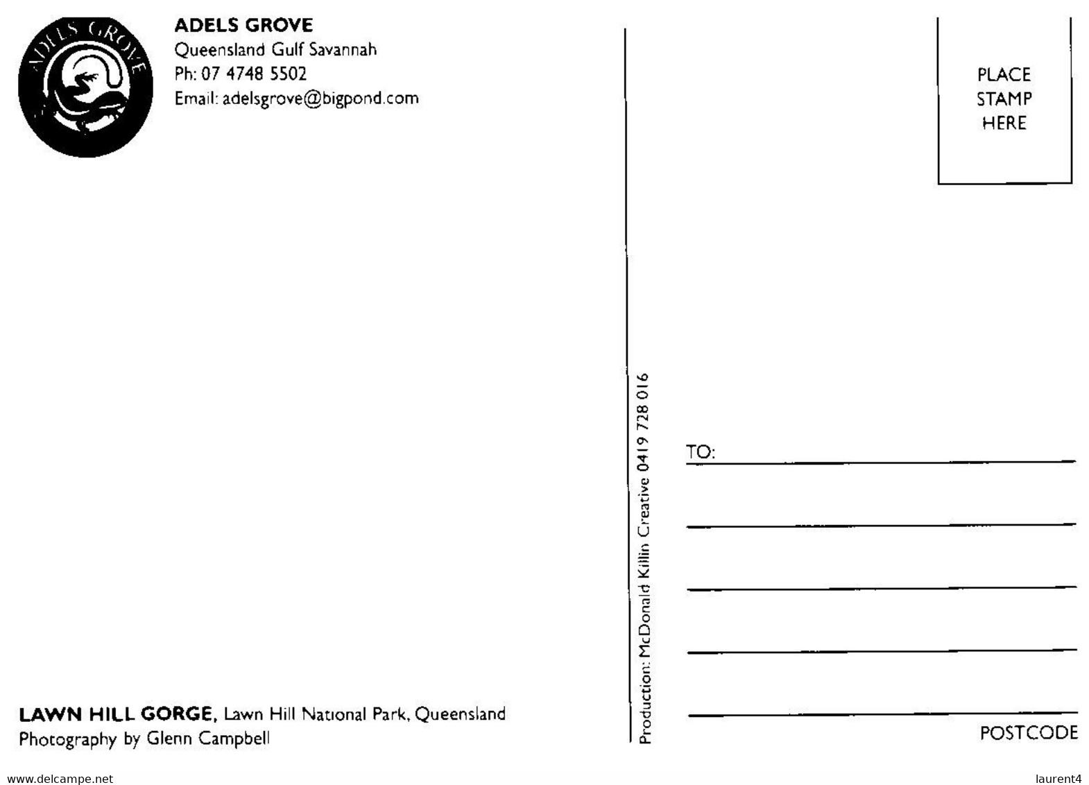 (HH 30) Australia (larger Size) QLD - Adels Grove Canyon - Far North Queensland